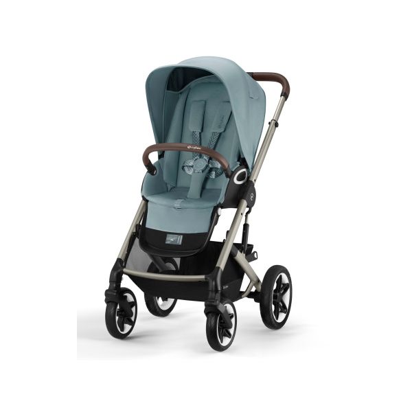 Cybex Talos S Lux Kinderwagen Silver - Sky Blue
