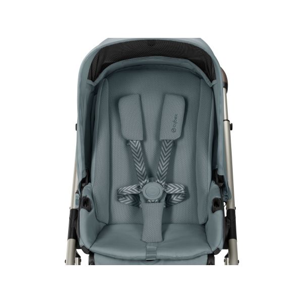 Cybex Talos S Lux Kinderwagen Silver - Sky Blue
