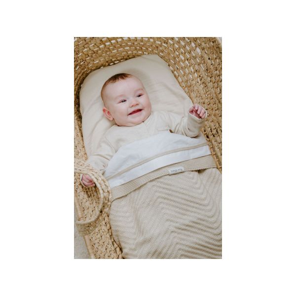 Baby's Only Grace Ledikantdeken - 100 x 135 cm - Warm Linen