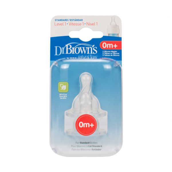 Dr. Brown's Y-Speen Standaardfles 2 Stuks