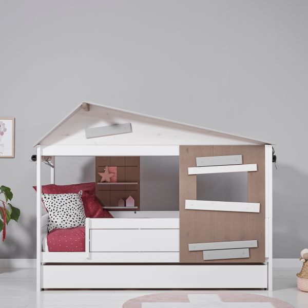 LIFETIME Kidsrooms The Hideout Basis Hutbed Wit Gelakt
