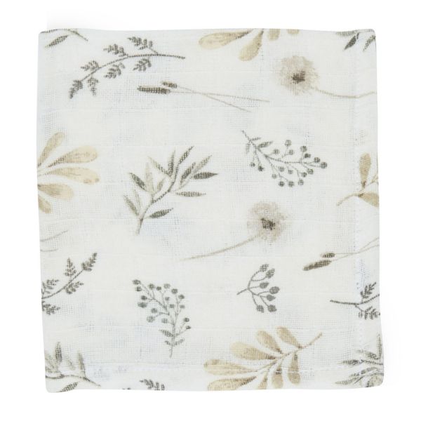 Jollein Wild Flowers Hydrofiel Monddoekje 3 Stuks