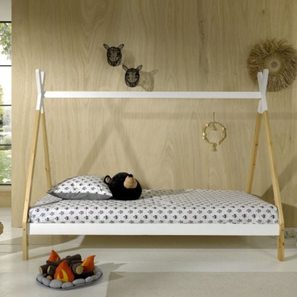 Vipack Tipi Bed Wit 90 x 200 cm