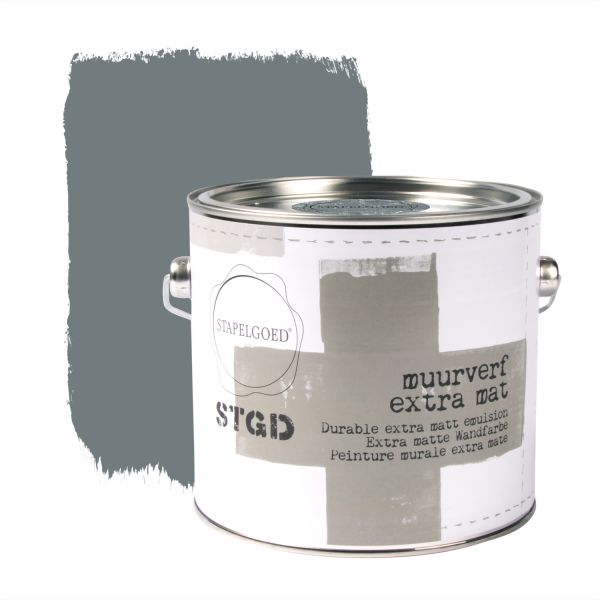 Stapelgoed Muurverf 2,5 liter Steel Blue