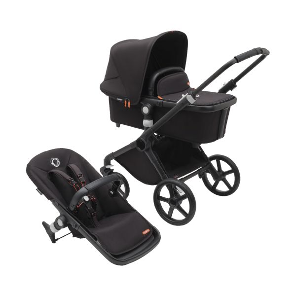 Bugaboo Fox Cub Kinderwagen 2in1 Black / Midnight Black Babypark