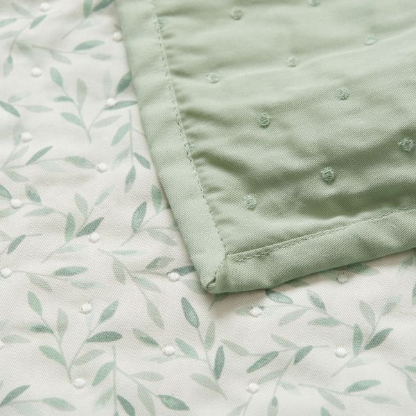 Cam Cam Copenhagen Green Leaves Deken - 75 x 95 cm