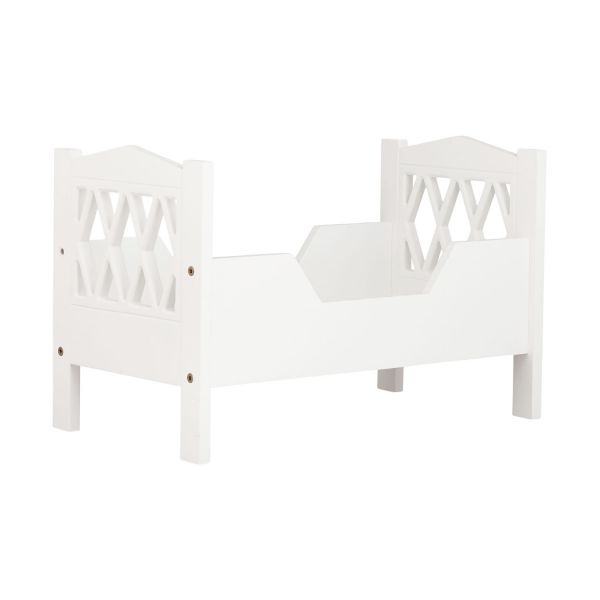 Cam Cam Copenhagen Harlequin Poppenbed - White