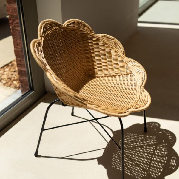 Childhome Flower Kinderstoel - Rotan