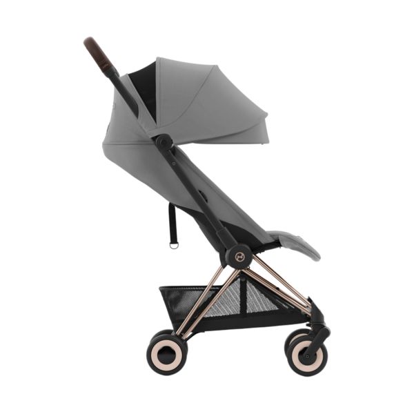 Cybex Coya Buggy - Rosegold Frame - Mirage Grey