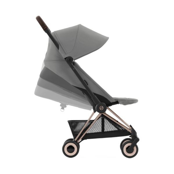 Cybex Coya Buggy - Rosegold Frame - Mirage Grey