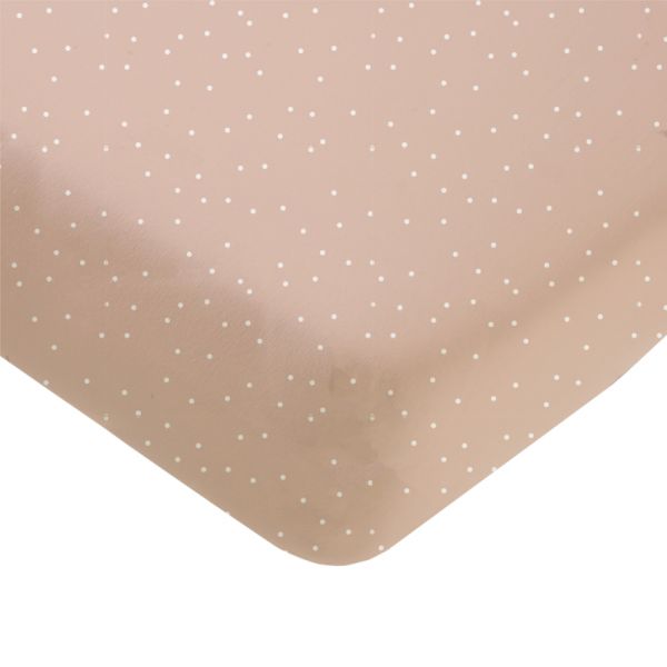 Mies & Co Adorable Dots Hoeslaken 40 x 80 cm Sweet Pink