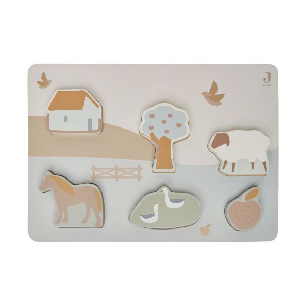 Jollein Farm Houten Puzzel