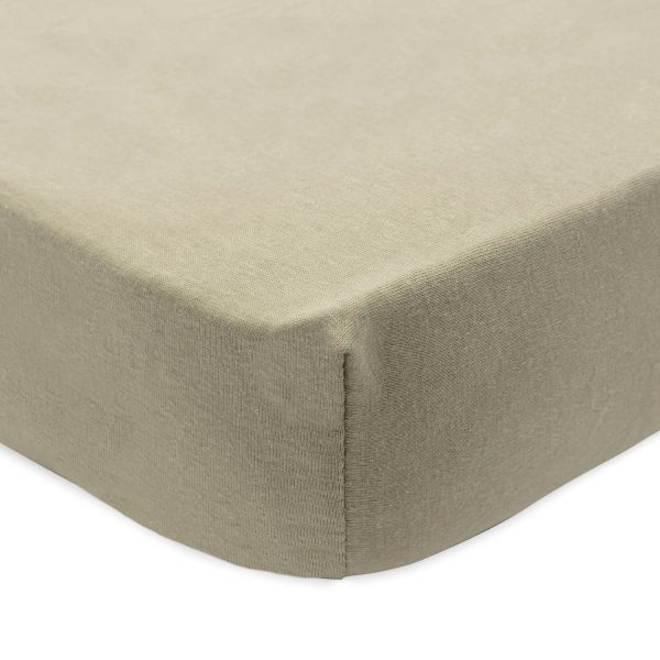 Jollein Jersey Hoeslaken - 40 / 50 x 80 / 90 cm - Olive Green