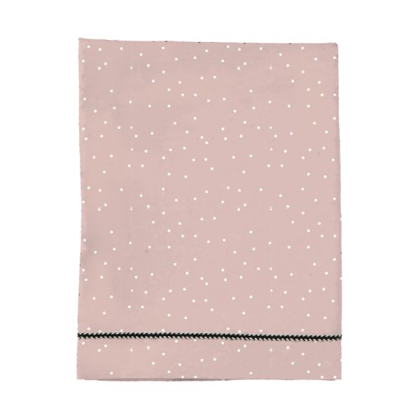 Mies & Co Adorable Dots Ledikantlaken 110 x 140 cm Sweet Pink