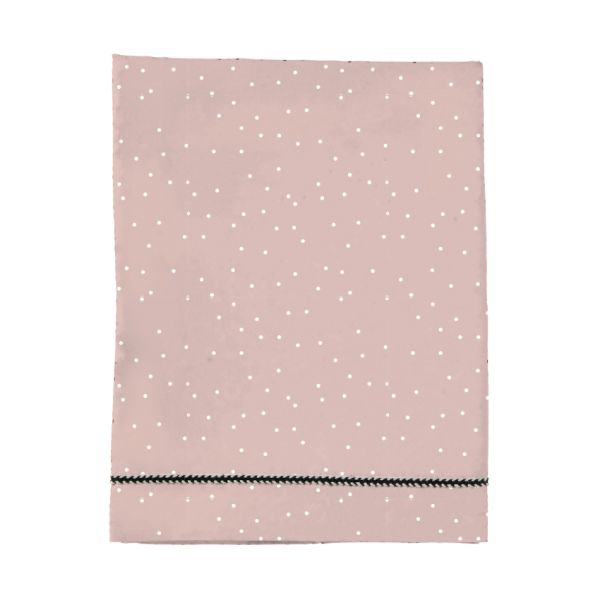 Mies & Co Adorable Dots Ledikantlaken 110 x 140 cm Sweet Pink