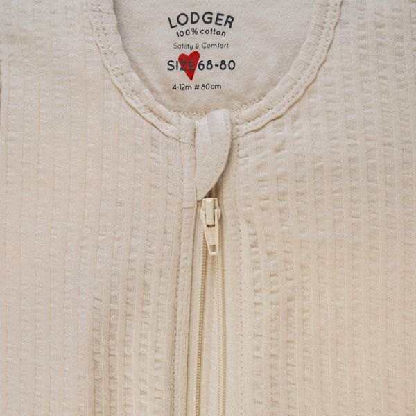 Lodger Hopper Seersucker Zomer Slaapzak - Mt. 68-80 - Birch