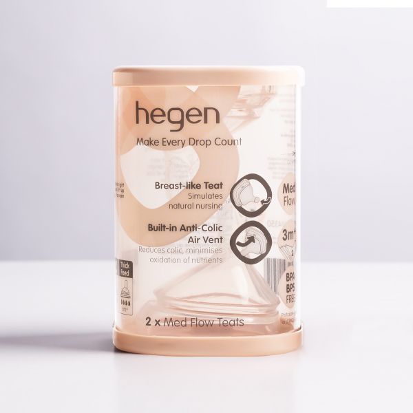 Hegen Medium Flow Speen 2 Stuks
