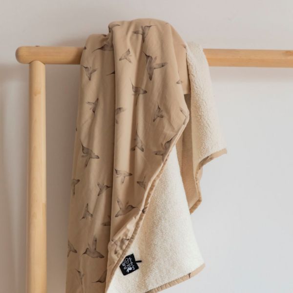 Mies & Co Little Dreams Ledikantdeken 110 x 140 cm Humus