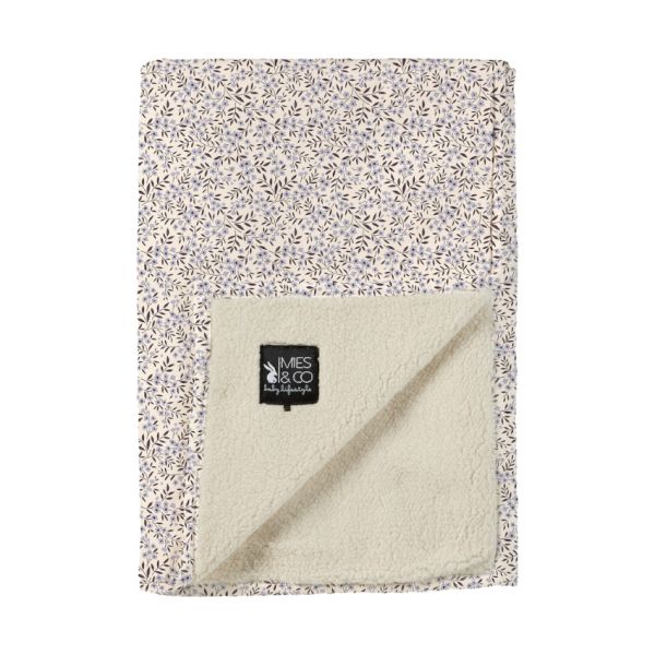 Mies & Co Vintage Flower Ledikantdeken 110 x 140 cm Lila