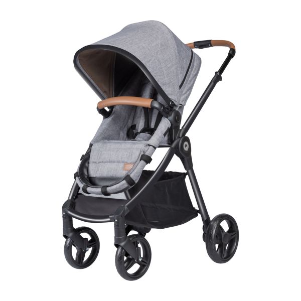 Qute Q-Move Kinderwagen 2-in-1 - Grijs Frame - Jeans Grijs