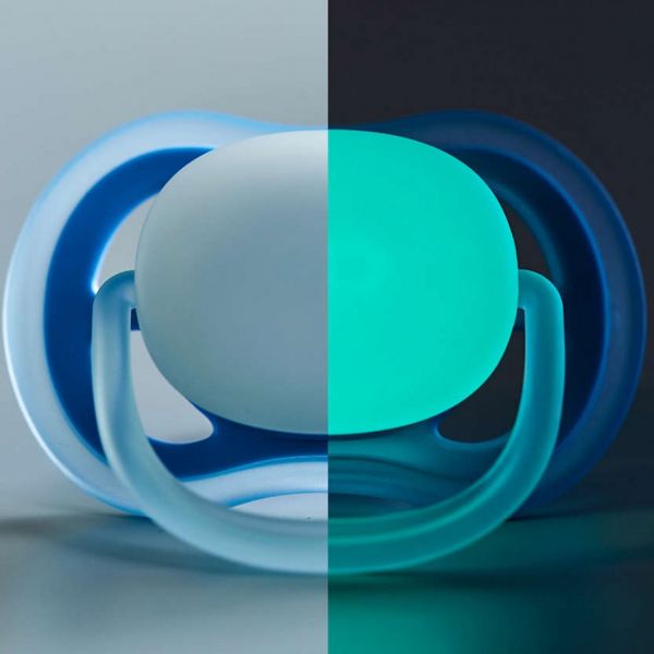 Avent Ultra Air Night Fopspeen 6-18 Mnd 2 Stuks