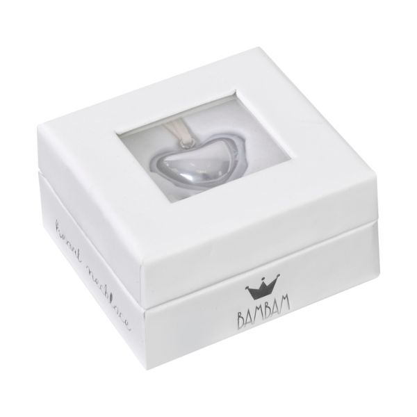 BamBam Hart Zwangerschapsketting Giftbox Wit