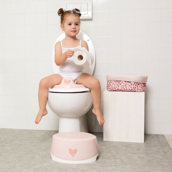 Bebe-Jou Leopard Toiletverkleiner De Luxe Pink