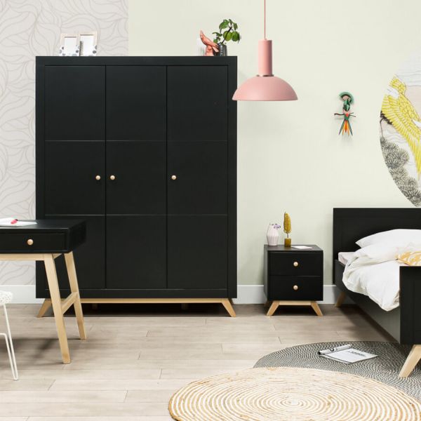 Bopita Nora Bed Mat Zwart 90 x 200 Cm