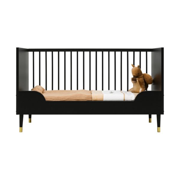 Bopita Cloë Bedbank Mat Zwart 70 x 140 Cm