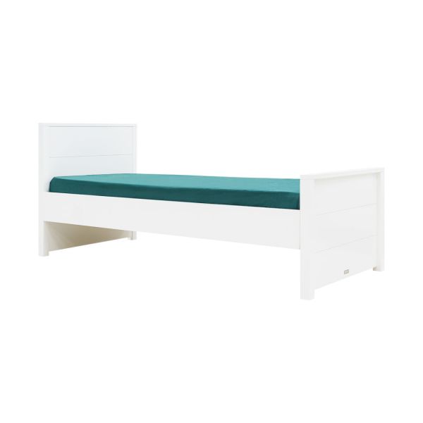 Bopita Bobby Hoog Hoofdeinde Bed Wit 90 x 200 cm