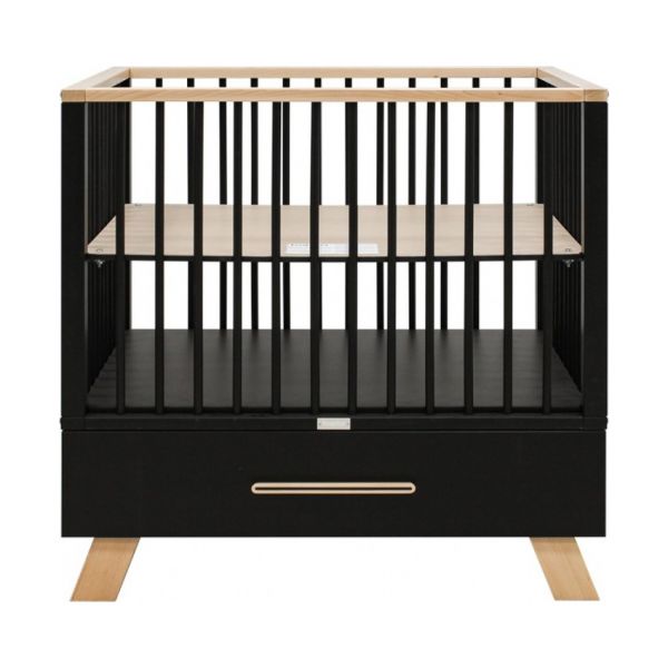 Bopita Lisa Box Met Lade Zwart / Naturel