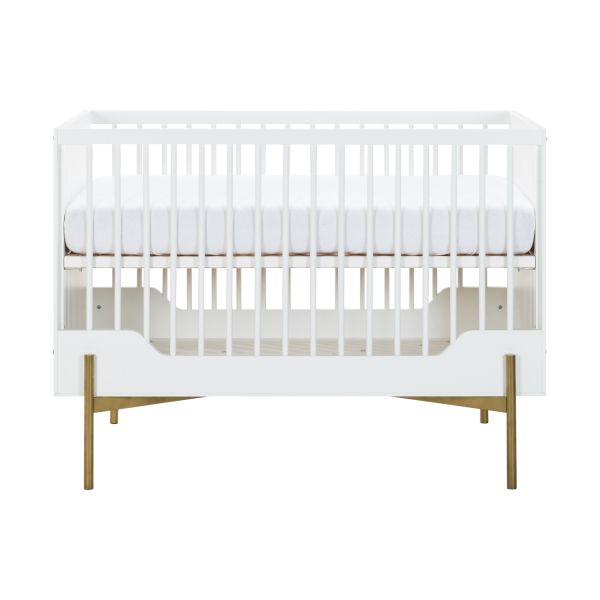 Kidsmill Boutique Babybed Wit / Brass 60 x 120 cm