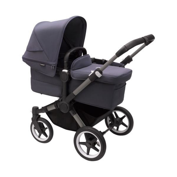 Bugaboo Donkey 5 Mono Kinderwagen 2 in 1 Graphite Stormy Blue