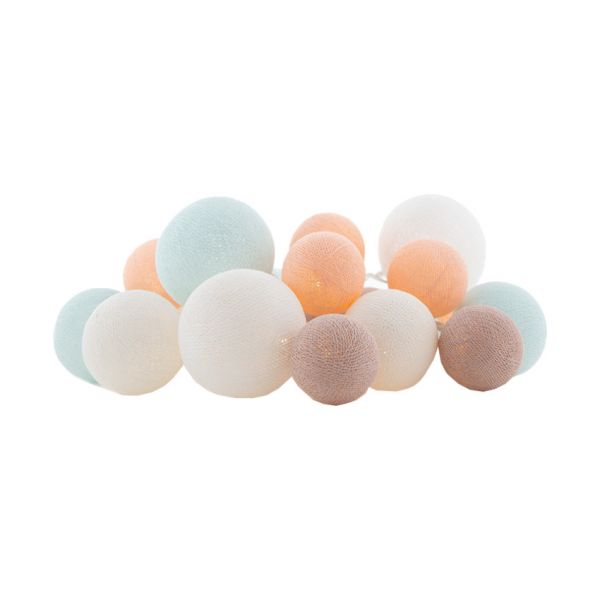 Cotton Ball Lights Sweet Macaron Lichtslinger