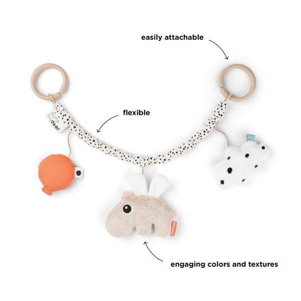 Wens jurk Om toestemming te geven Done By Deer Happy Clouds Wagenspanner Sand | Babypark