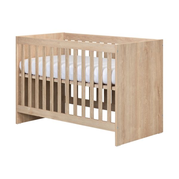 Europe Baby Nova Babykamer Eiken | Bed 60 x 120 cm + Commode