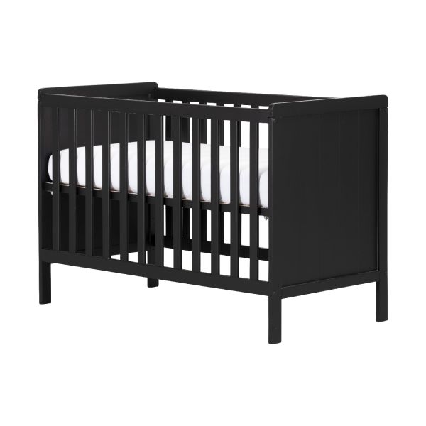 Europe Baby Ralph Babykamer Zwart | Bed 60 x 120 cm + Commode