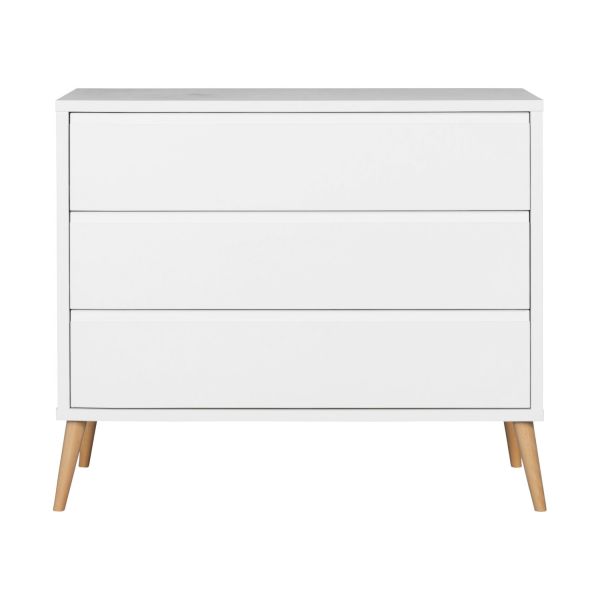 Europe Baby Sterre Babykamer Wit | Bed 60 x 120 cm + Commode