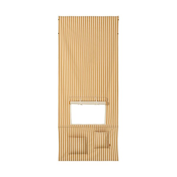 Ferm Living Speelgordijn Mustard / Off White