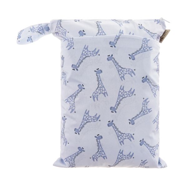 HappyBear Blue Giraffe Wetbag