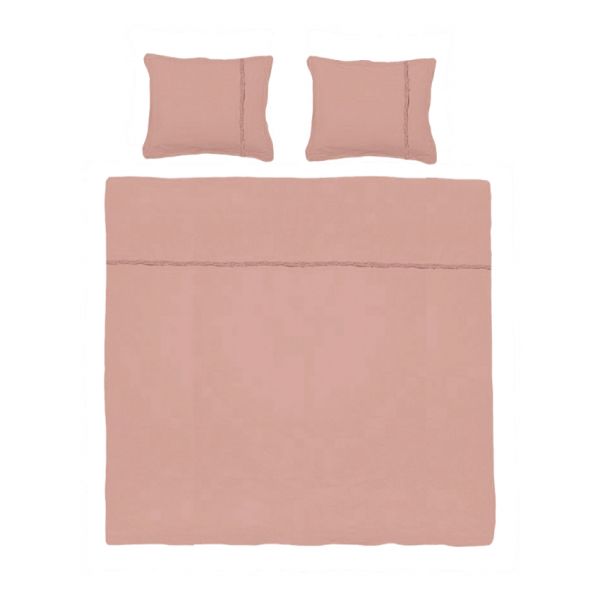 strijd Doorbraak Bacteriën Town & Country Harwich Dekbedovertrek Pink 200 x 220 cm | Babypark