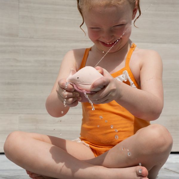 Hevea Whale Badspeeltje Champagne Pink