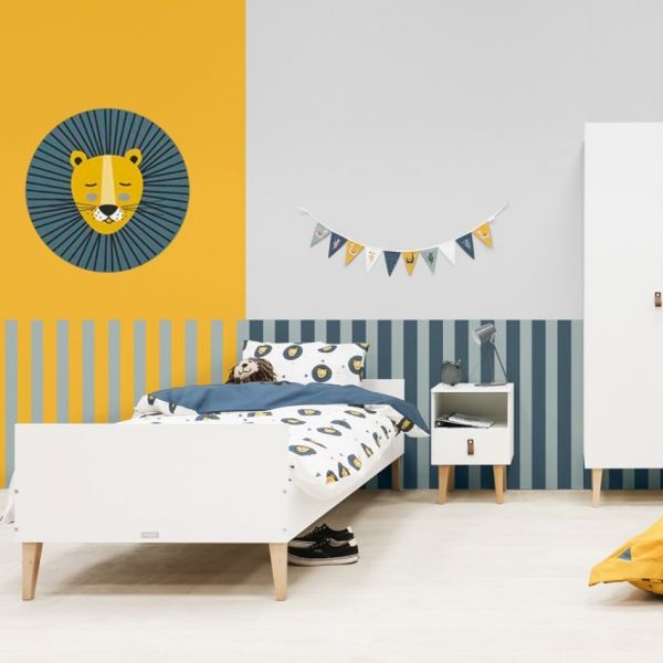 Bopita Indy Bed Wit / Naturel 90 x 200 cm