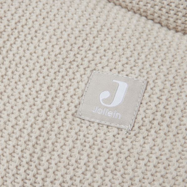 Jollein Basic Knit Boxkleed Rond Ø 95cm Nougat