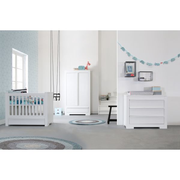 Kidsmill Bretagne Babybed Wit 70 x 140 cm