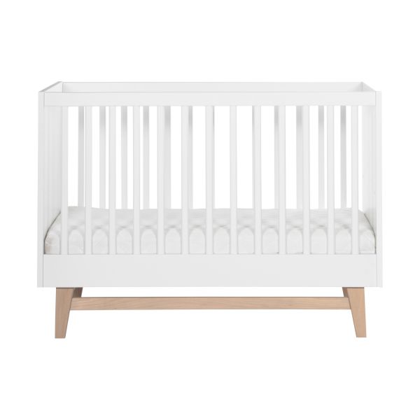 Kidsmill Noud Babykamer Wit | Bed 60 x 120 cm + Commode