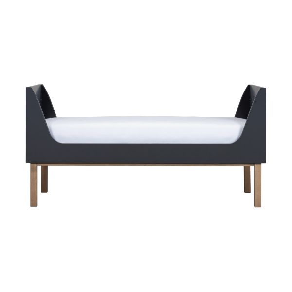 Kidsmill Sepp Babykamer Antraciet / Beuken | Bed 60 x 120 cm + Commode