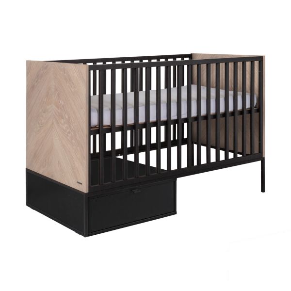 Kidsmill Vince Ladeblok Black 60 x 120 cm