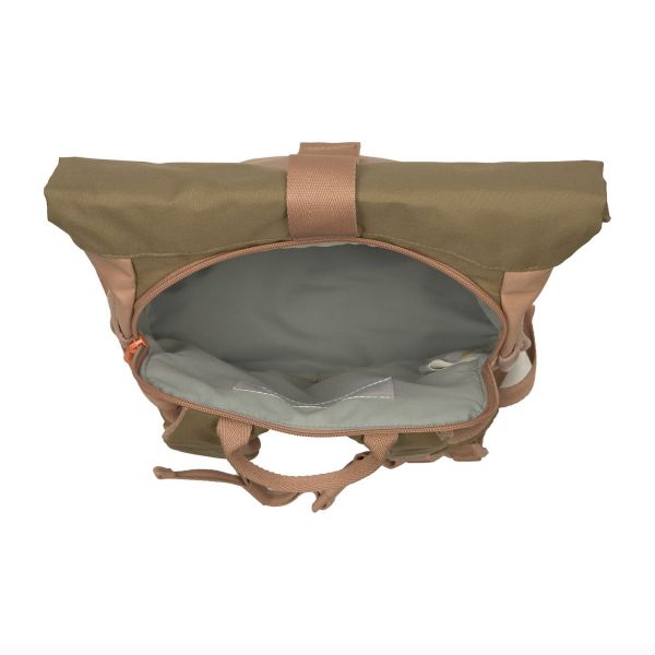 Laessig Rolltop Mini Backpack Nature Hazelnut