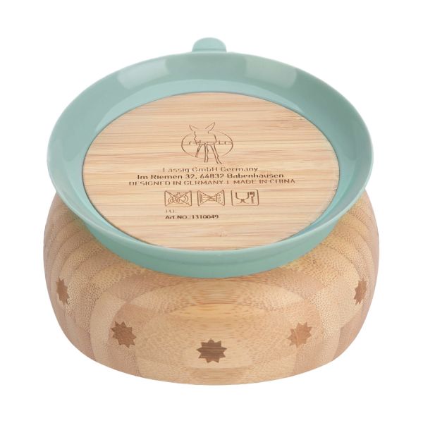 Laessig Wood Little Chums Dog Bamboo Kom